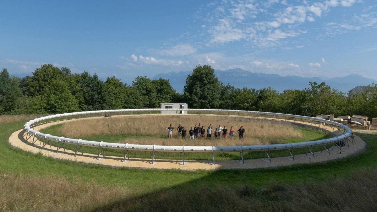 Essai Hyperloop en Europe