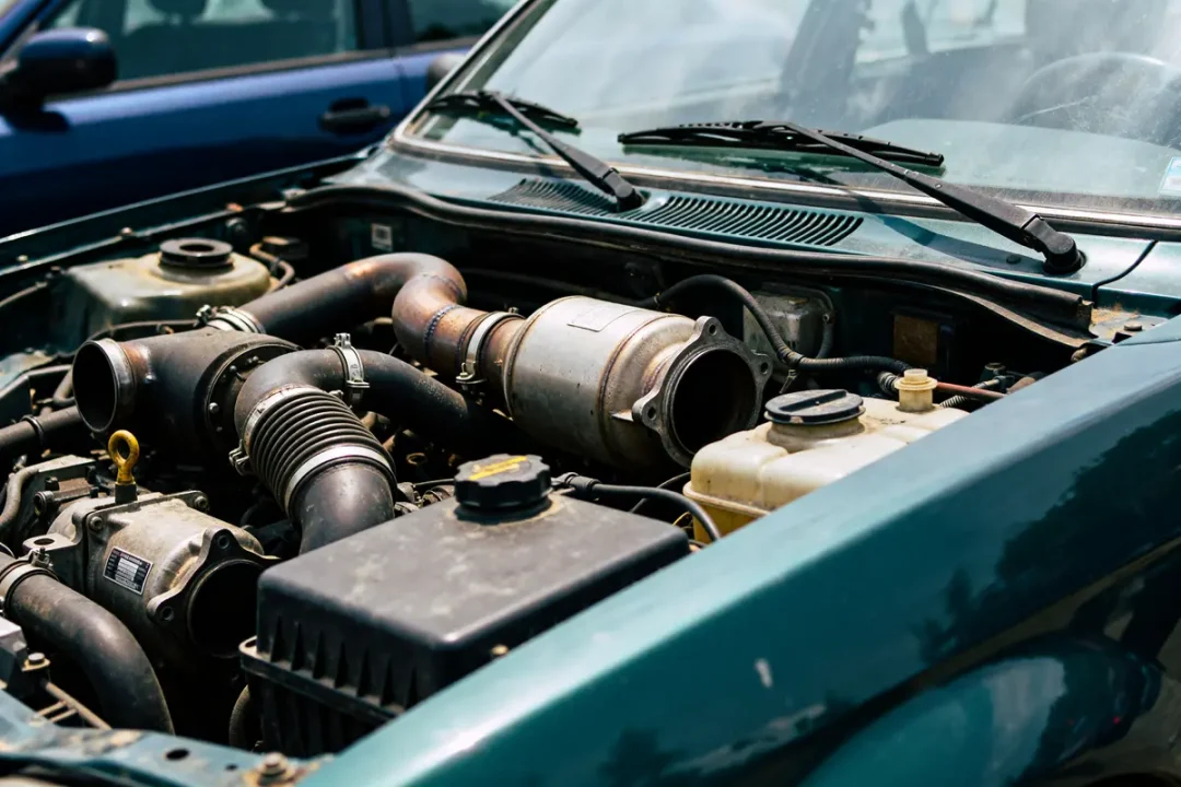 Moteur voiture avec filtres et réacteurs exposés prix suppression FAP et EGR optimal